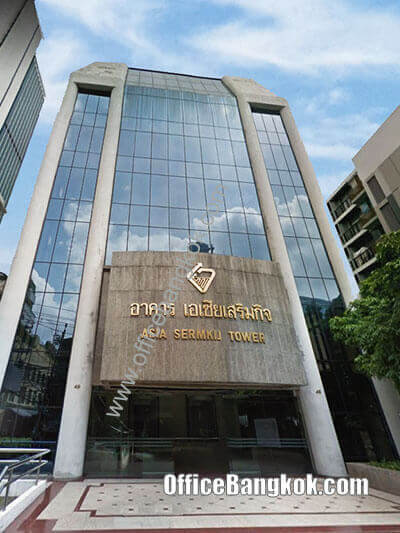 Asia Sermkij Tower - Office Space for Rent on Silom Area nearby Chong Nonsi BTS Station