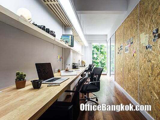 Fully Furnished Office for Rent Soi Saladaeng near BTS Sala Daeng Station and MRT Silom Station