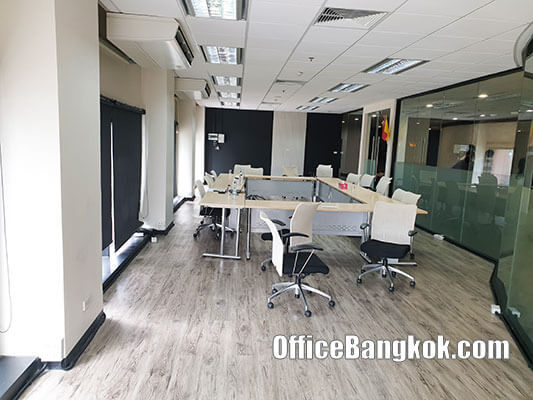 Rent Small Office Space 75 Sqm on Rama 4 Close to Sam Yan MRT Station