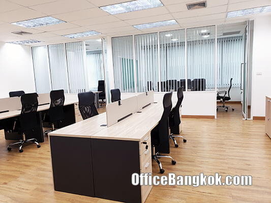 Rent Fully Furnished Office on Bangna Space 100 Sqm
