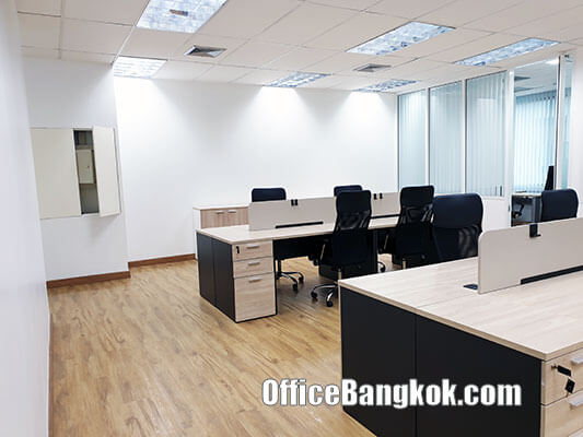 Rent Fully Furnished Office on Bangna Space 100 Sqm
