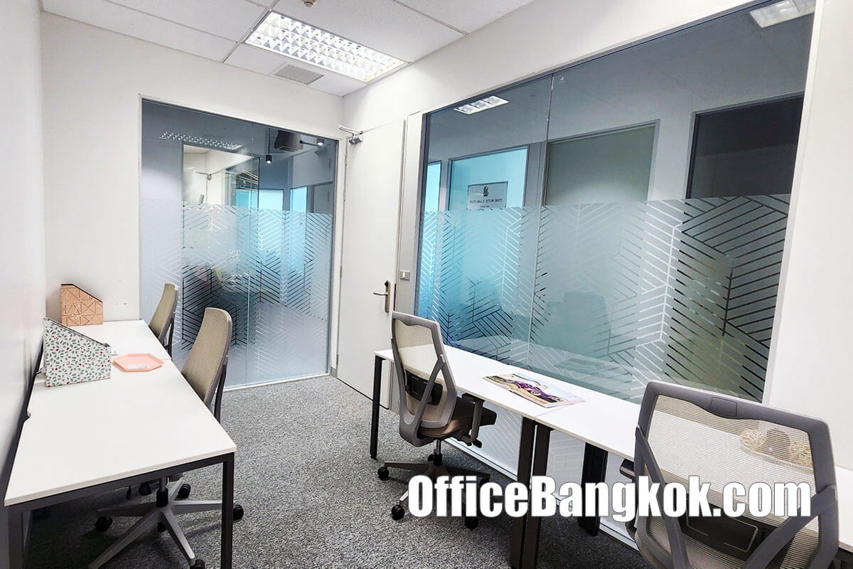 เช่าสำนักงานสำเร็จรูป เช่า Coworking Space อาคารจามจุรี สแควร์ 