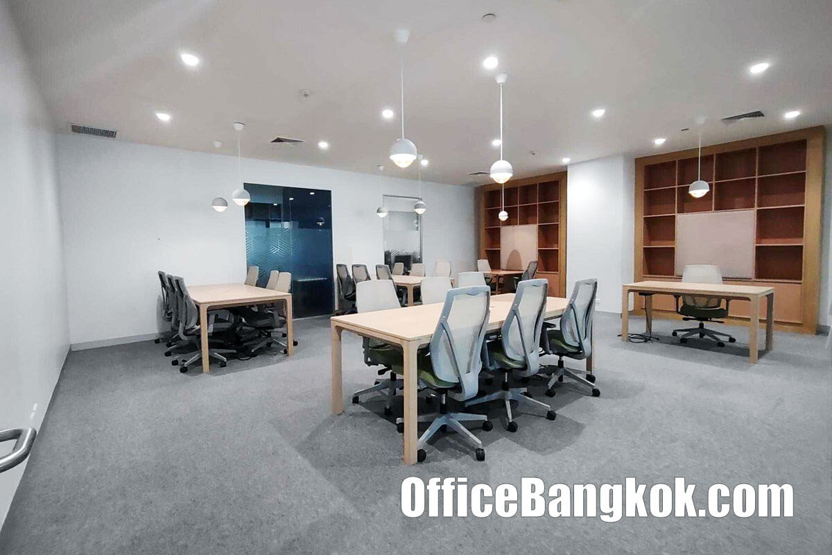 เช่าสำนักงานสำเร็จรูป เช่า Coworking Space อาคารจามจุรี สแควร์ 