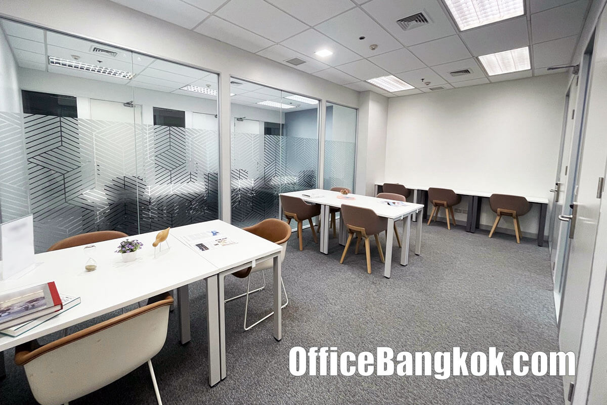 เช่าสำนักงานสำเร็จรูป เช่า Coworking Space อาคารจามจุรี สแควร์ 