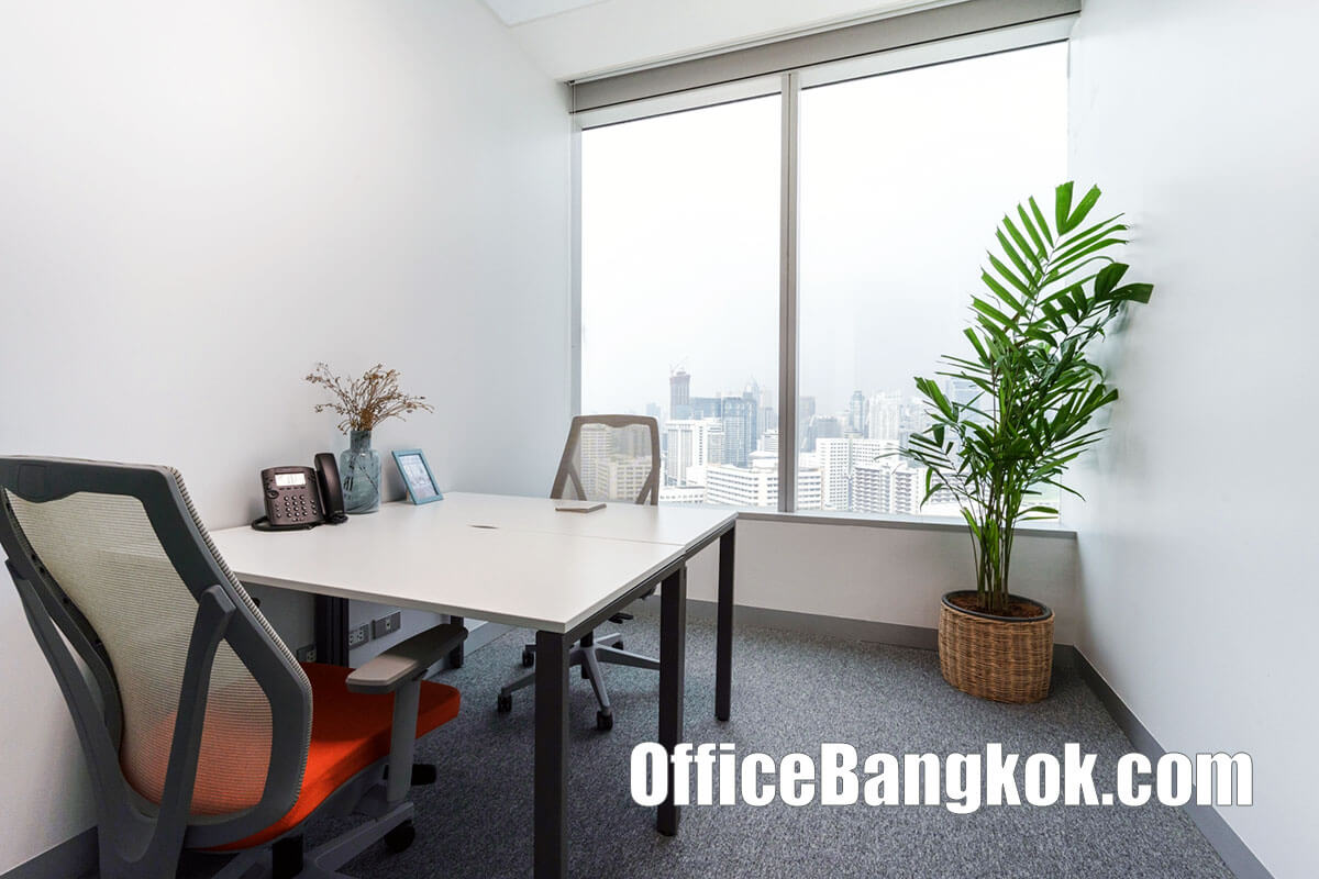 เช่าสำนักงานสำเร็จรูป เช่า Coworking Space อาคารจามจุรี สแควร์ 