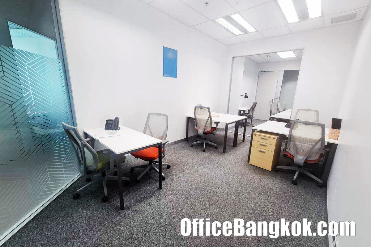 เช่าสำนักงานสำเร็จรูป เช่า Coworking Space อาคารจามจุรี สแควร์ 