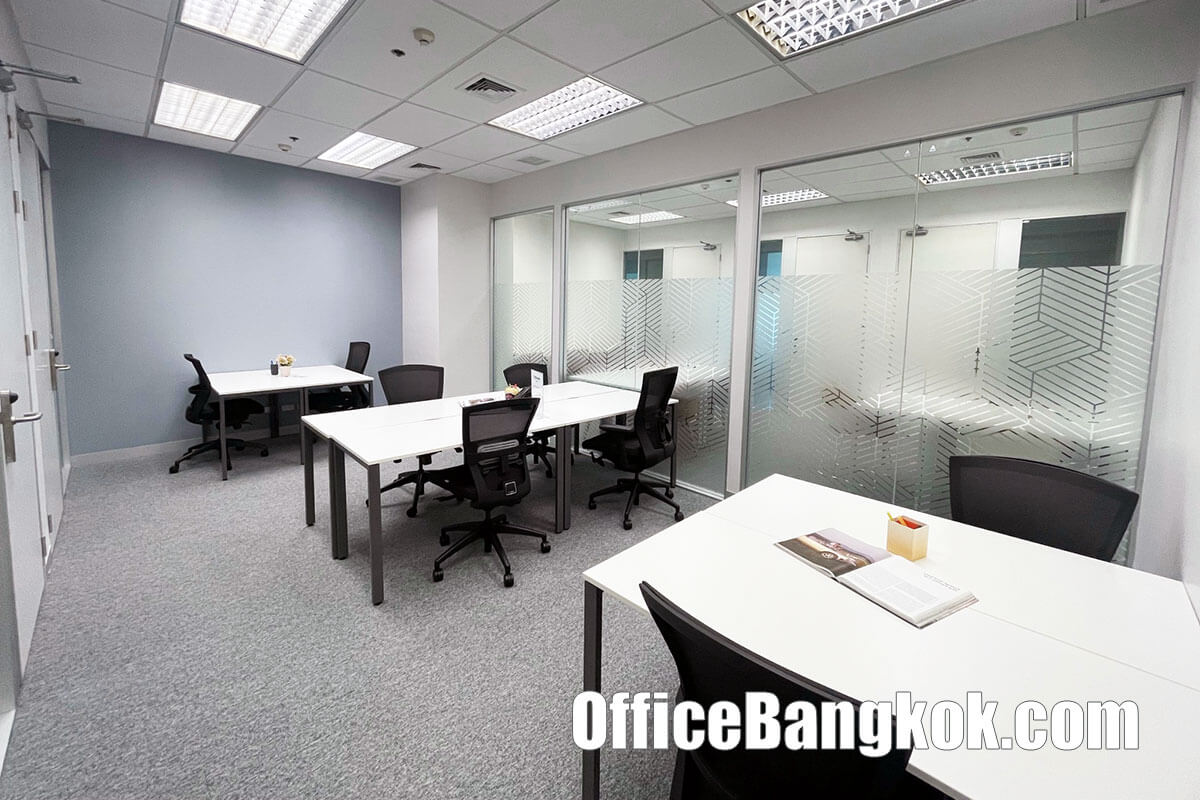 เช่าสำนักงานสำเร็จรูป เช่า Coworking Space อาคารจามจุรี สแควร์ 