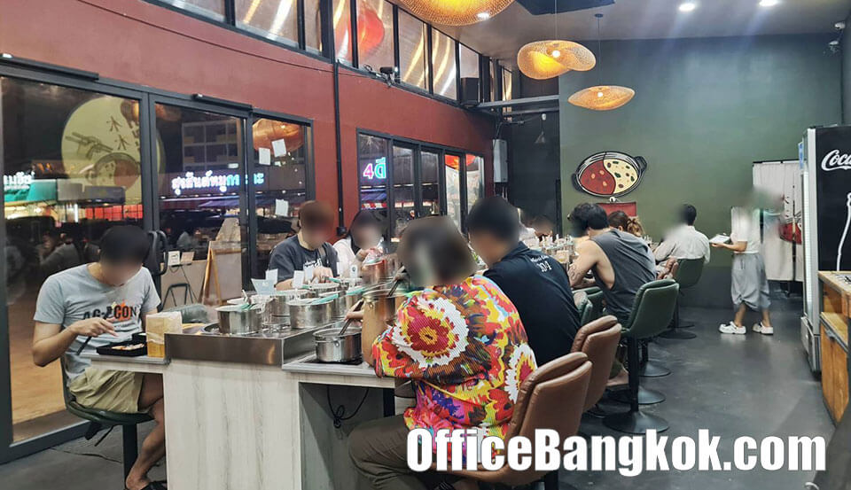 Sell Out Shabu Restaurant on Kanchanaphisek Road close to Lak Song MRT Station and The Mall Lifestore Bangkae