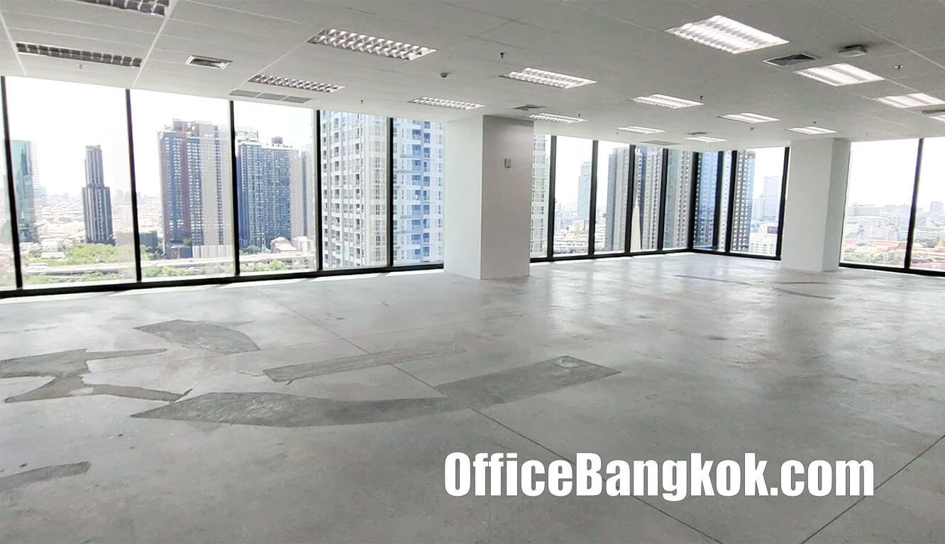 Rent Office 220 Sqm On New Phetchaburi Road Close To Phetchaburi MRT Station