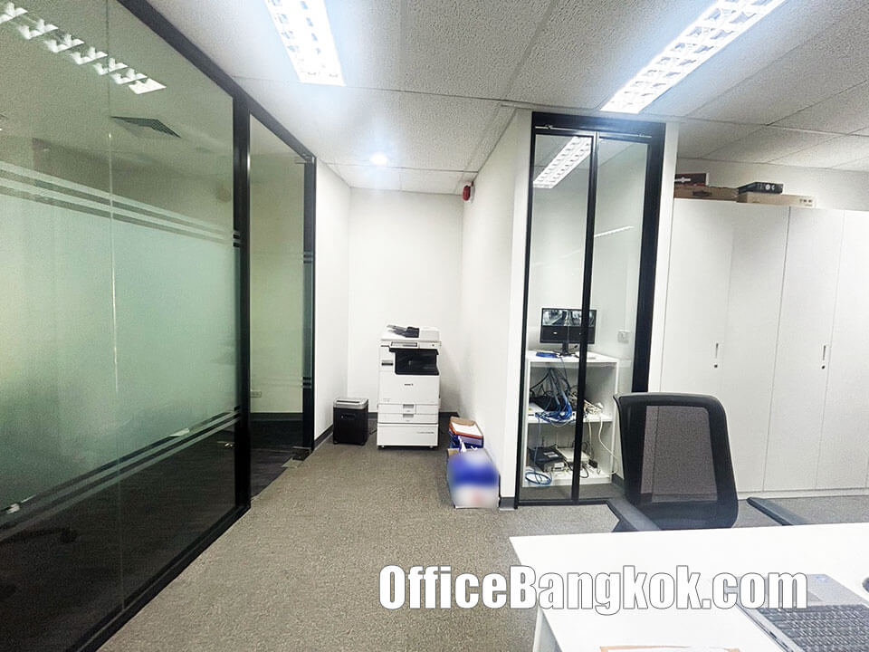 Rent Office With Fully Furnished 160 Sqm Close To Phloen Chit BTS Station