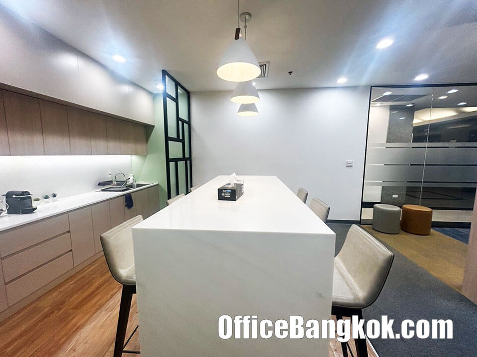 Rent Office With Fully Furnished 160 Sqm Close To Phloen Chit BTS Station