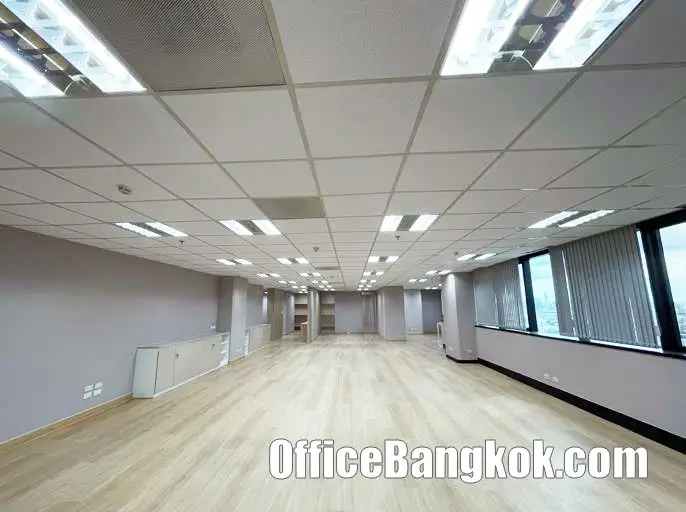 Rent Office With Partly Furnished 230 Sqm Close To Ratchadapisek MRT Station