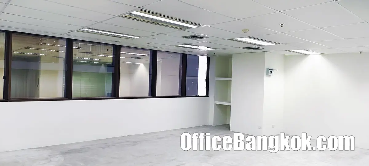 Rent Office Partly Fitted On Sathorn Close To Surasak BTS Station