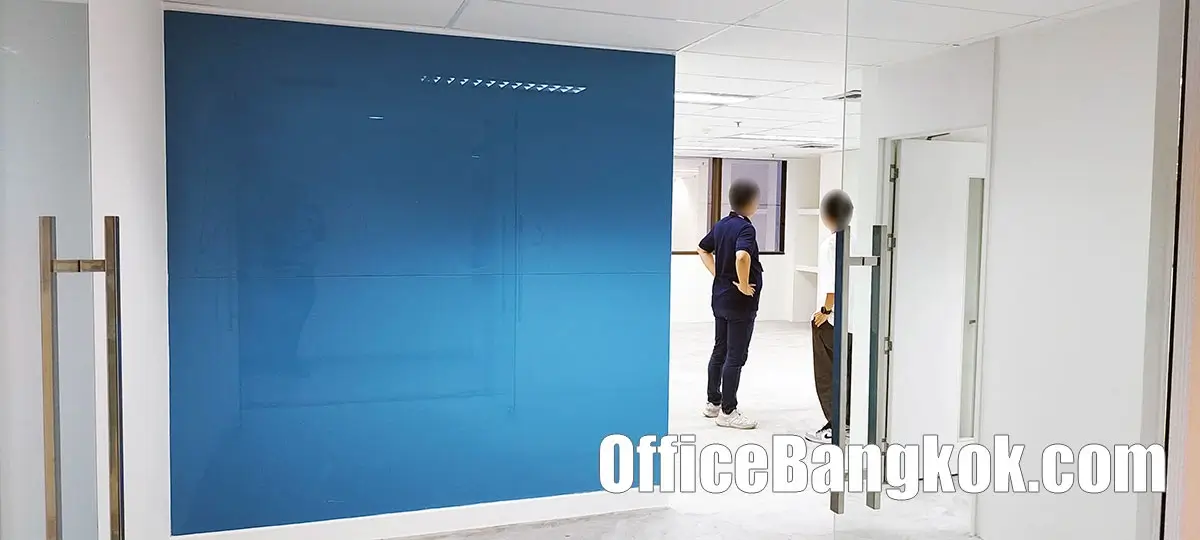 Rent Office Partly Fitted On Sathorn Close To Surasak BTS Station