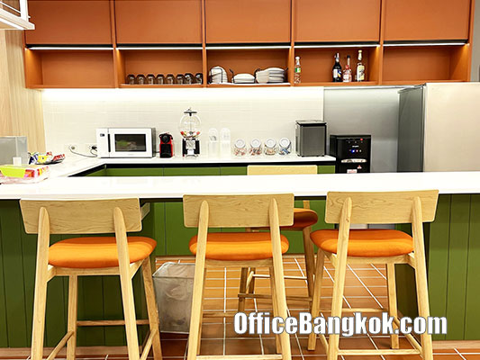 Rent Fully Furnished Office On Silom 250 Sqm Close To Sala Daeng BTS Station