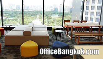 Rent Fully Furnished Office On Silom 250 Sqm Close To Sala Daeng BTS Station