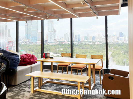 Rent Fully Furnished Office On Silom 250 Sqm Close To Sala Daeng BTS Station