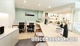 Fully Furnished Office For Rent 90 Sqm Close To Asok BTS Station