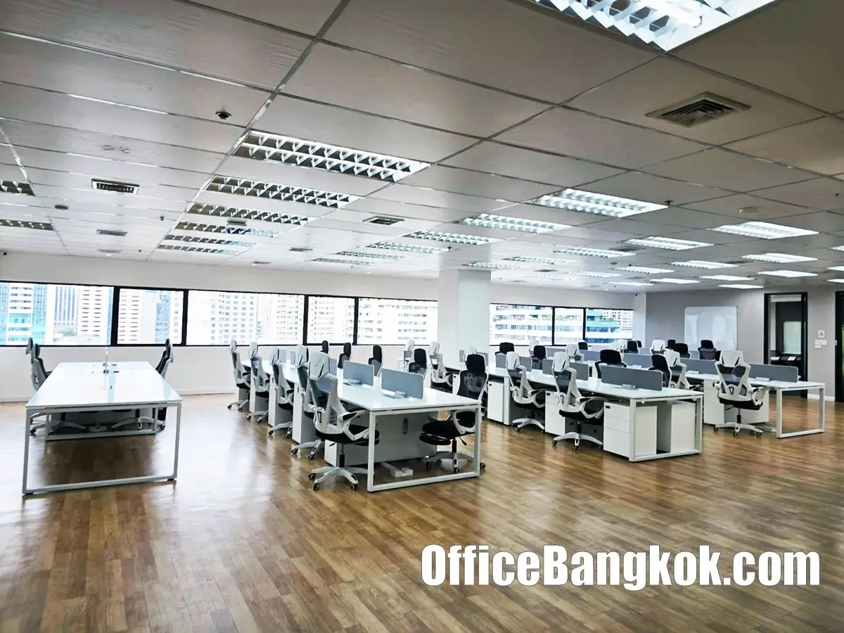 Rent Office With Fully Furnished 350 Sqm Close To Asok BTS Station