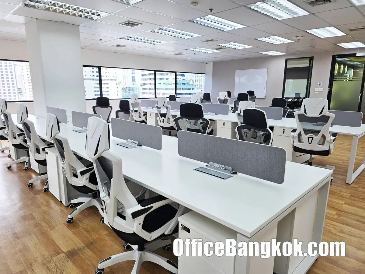 Rent Office With Fully Furnished 350 Sqm Close To Asok BTS Station