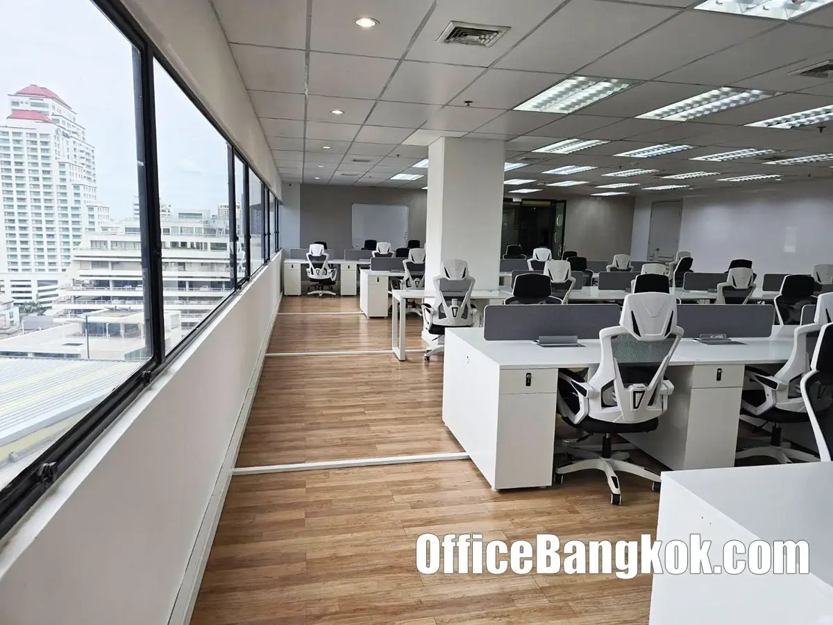 Rent Office With Fully Furnished 350 Sqm Close To Asok BTS Station