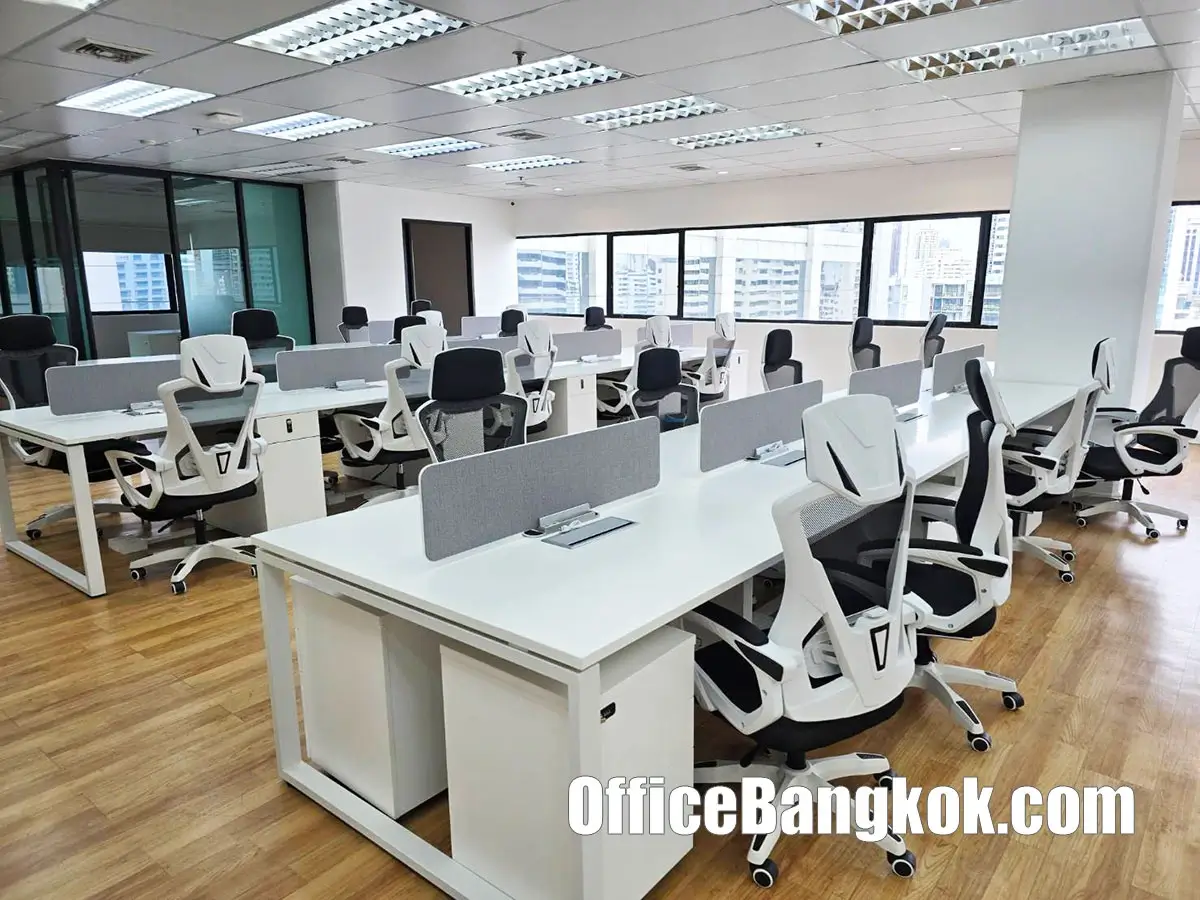 Rent Office With Fully Furnished 350 Sqm Close To Asok BTS Station