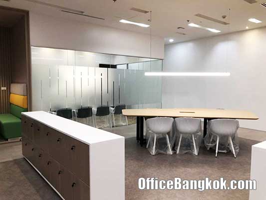 สำนักงานสำเร็จรูปอาคารสิงห์ คอมเพล็กซ์ (Service Office at Singha Complex) ออฟฟิศขนาดเล็กให้เช่าพร้อมเฟอร์นิเจอร์ทำเลอโศก