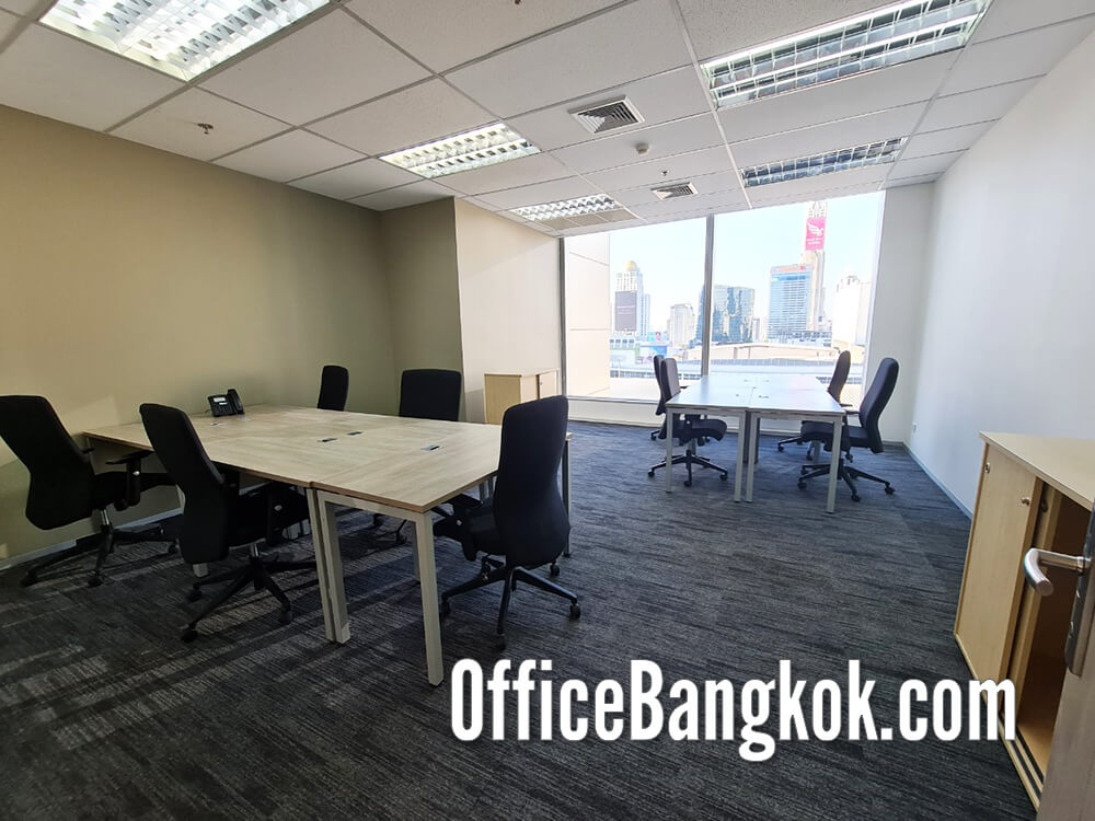 เช่าสำนักงานสำเร็จรูปอาคารแคนวาส เพลินจิต (Rent Service Office at Canvas Phloen Chit) ออฟฟิศขนาดเล็กให้เช่าพร้อมเฟอร์นิเจอร์ทำเลชิดลม