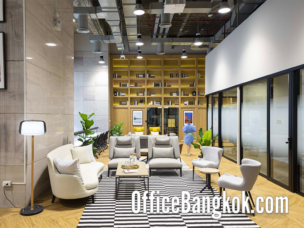 เช่าสำนักงานสำเร็จรูปอาคารดิออฟฟิศเศส แอท เซ็นทรัลเวิลด์ (Rent Service Office at The Offices at Central World) ออฟฟิศขนาดเล็กให้เช่าพร้อมเฟอร์นิเจอร์ทำเลชิดลม