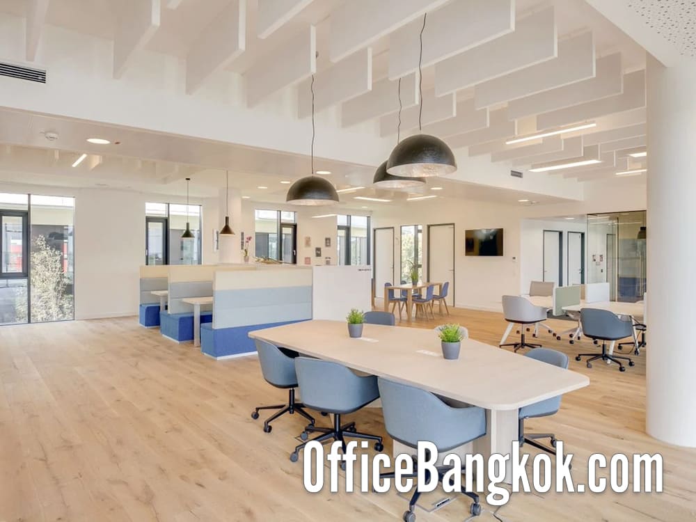 เช่าสำนักงานสำเร็จรูปเจ พาร์ค ศรีราชา นิฮอน มูระ (Rent Service Office at J-Park Sri Racha Nihon Mura) Co-Working Space และออฟฟิศขนาดเล็กให้เช่าพร้อมเฟอร์นิเจอร์ทำเลชลบุรี