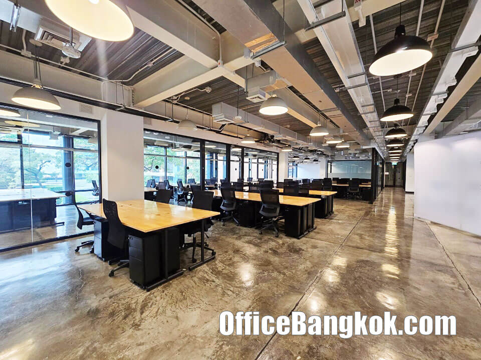 เช่าสำนักงานสำเร็จรูปอาคารสุทธิ (Rent Service Office at Suthi Building) Co-Working Space และออฟฟิศขนาดเล็กให้เช่าพร้อมเฟอร์นิเจอร์ทำเลเพชรบุรีตัดใหม่