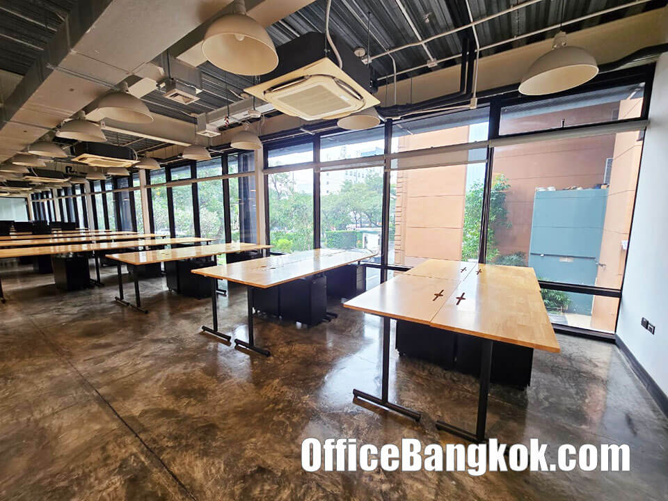 เช่าสำนักงานสำเร็จรูปอาคารสุทธิ (Rent Service Office at Suthi Building) Co-Working Space และออฟฟิศขนาดเล็กให้เช่าพร้อมเฟอร์นิเจอร์ทำเลเพชรบุรีตัดใหม่