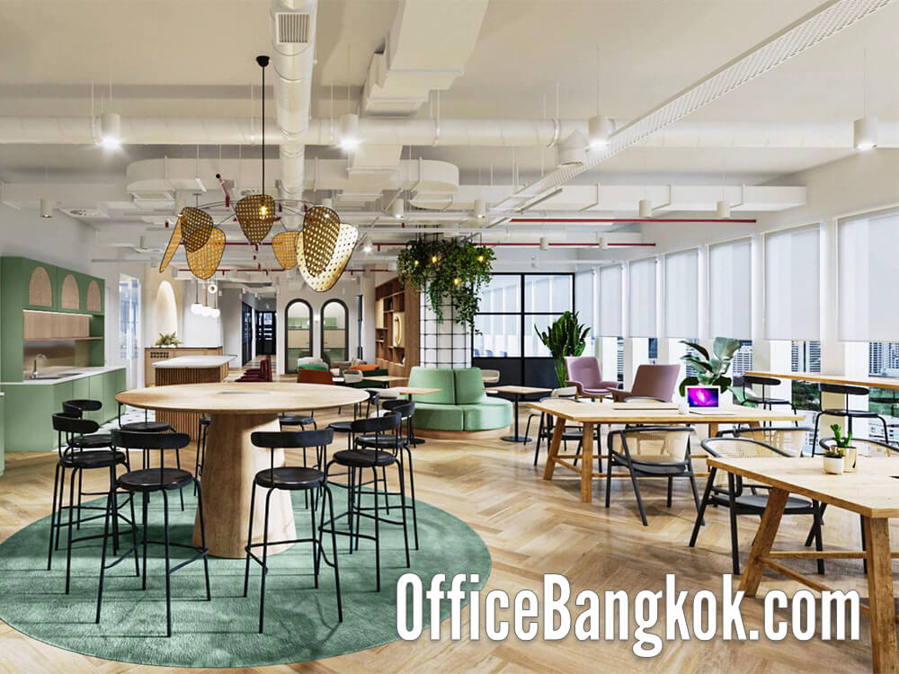 เช่าสำนักงานสำเร็จรูปอาคารแคนวาส เพลินจิต (Rent Service Office at Canvas Phloen Chit) ออฟฟิศขนาดเล็กให้เช่าพร้อมเฟอร์นิเจอร์ทำเลชิดลม