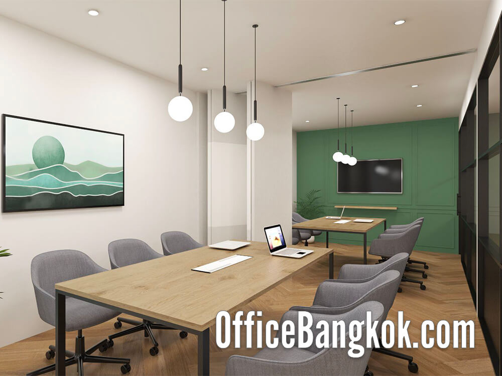 เช่าสำนักงานสำเร็จรูปอาคารแคนวาส เพลินจิต (Rent Service Office at Canvas Phloen Chit) ออฟฟิศขนาดเล็กให้เช่าพร้อมเฟอร์นิเจอร์ทำเลชิดลม