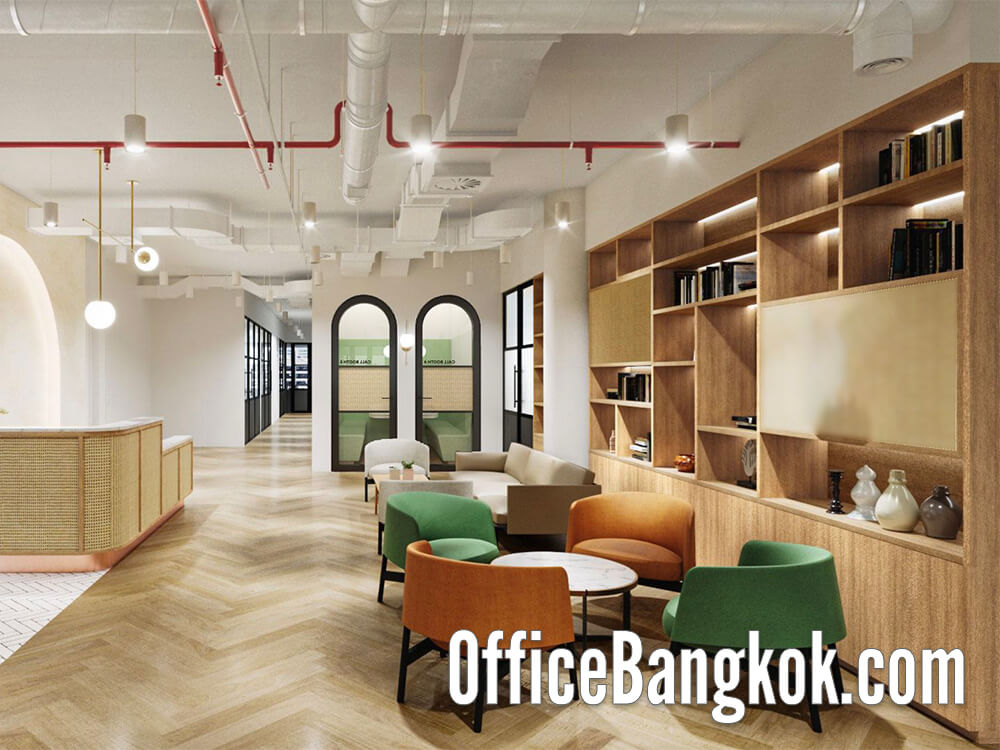 Service Office for Rent at Canvas Phloen Chit
