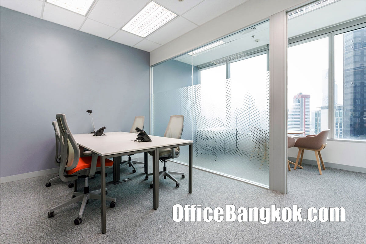 Service Office and Co-Working Space for Rent at Chamchuri Square