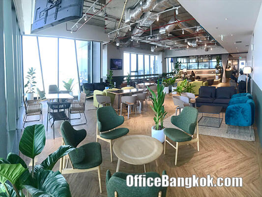 Service Office and Co-Working Space for Rent at G Tower Grand Rama 9