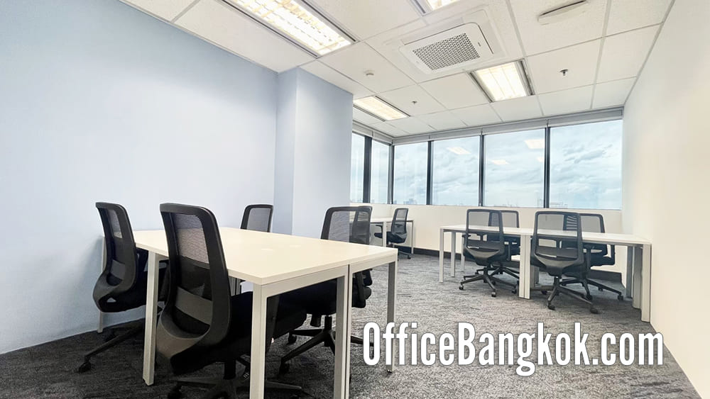 เช่าสำนักงานสำเร็จรูปอาคารเมืองไทยภัทร คอมเพล็กซ์ ทาวเวอร์ บี (Rent Service Office at Muang Thai Phatra Complex Tower B) Co-Working Space และออฟฟิศขนาดเล็กให้เช่าพร้อมเฟอร์นิเจอร์ทำเลรัชดาภิเษก