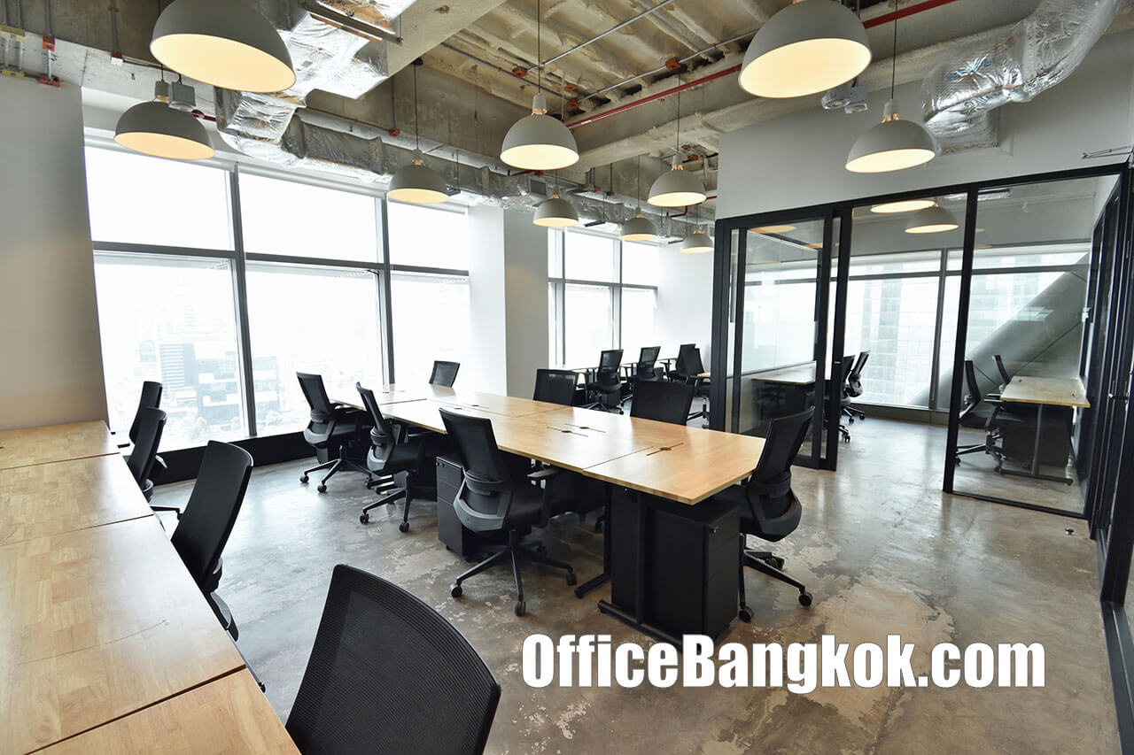 เช่าสำนักงานสำเร็จรูปอาคารเอเชีย เซ็นเตอร์ (Rent Service Office at Asia Center Building) Co-Working Space และออฟฟิศขนาดเล็กให้เช่าพร้อมเฟอร์นิเจอร์ทำเลสาทร