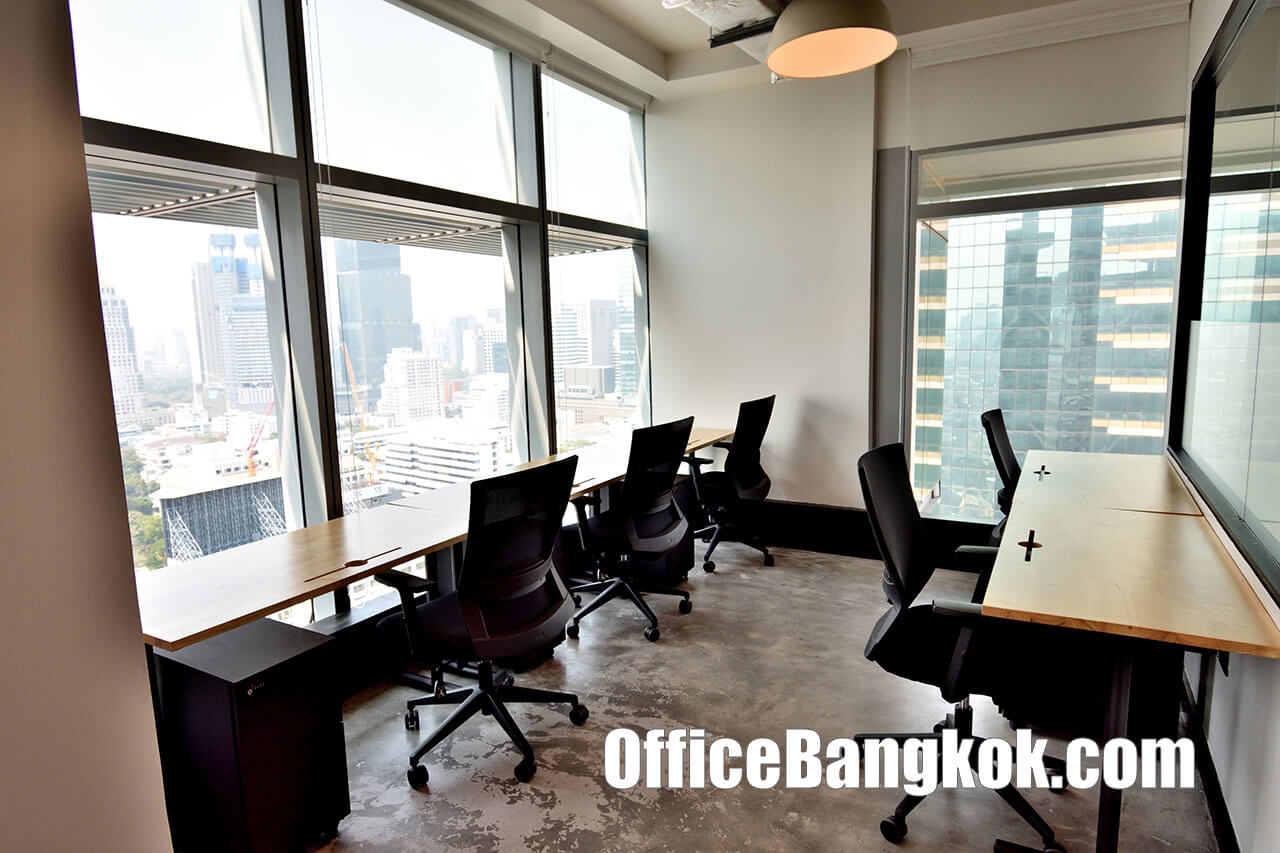 เช่าสำนักงานสำเร็จรูปอาคารเอเชีย เซ็นเตอร์ (Rent Service Office at Asia Center Building) Co-Working Space และออฟฟิศขนาดเล็กให้เช่าพร้อมเฟอร์นิเจอร์ทำเลสาทร