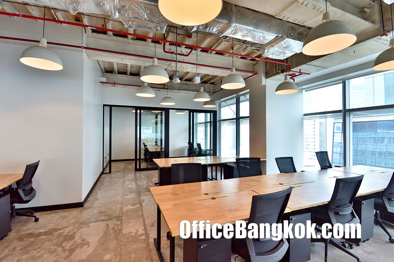 เช่าสำนักงานสำเร็จรูปอาคารเอเชีย เซ็นเตอร์ (Rent Service Office at Asia Center Building) Co-Working Space และออฟฟิศขนาดเล็กให้เช่าพร้อมเฟอร์นิเจอร์ทำเลสาทร
