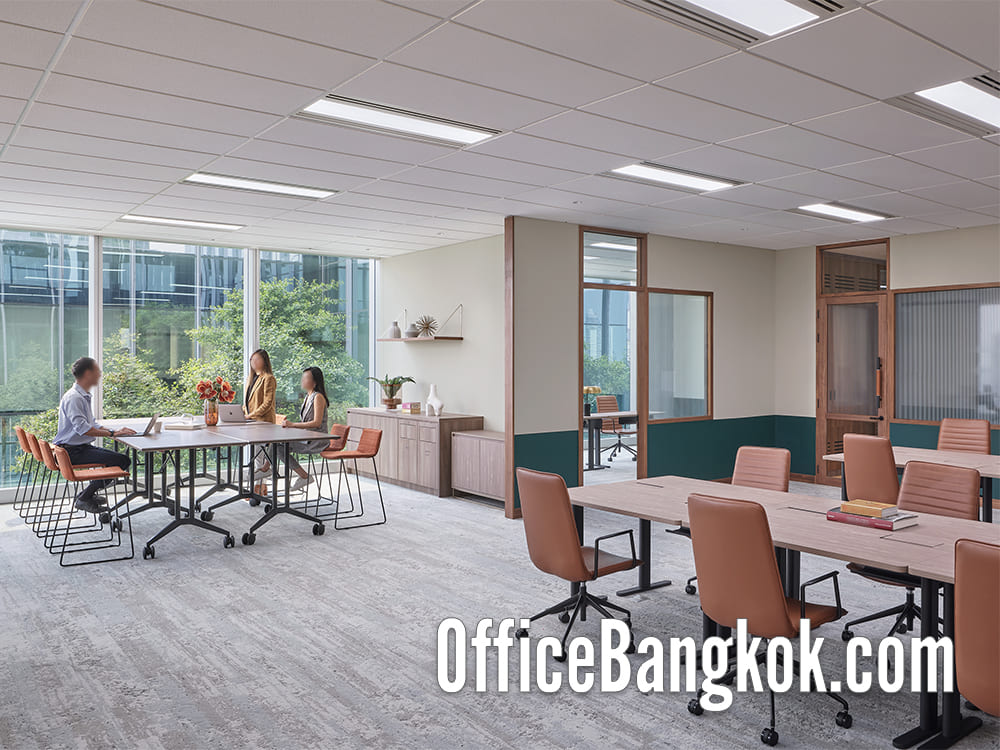 เช่าสำนักงานสำเร็จรูปอาคารพาร์คสีลม (Rent Service Office at Park Silom) Co-Working Space และออฟฟิศขนาดเล็กให้เช่าพร้อมเฟอร์นิเจอร์ทำเลสีลม