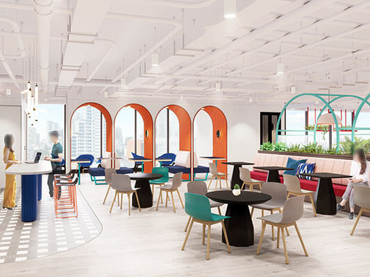 เช่าสำนักงานสำเร็จรูปอาคารสีลมเอจ (Rent Service Office at Silom Edge) Co-Working Space และออฟฟิศขนาดเล็กให้เช่าพร้อมเฟอร์นิเจอร์ทำเลสีลม